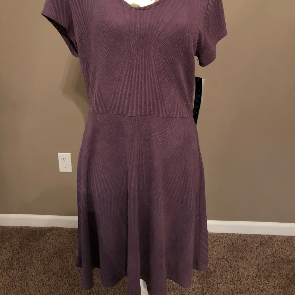 Size XXL Dress by Trixxi.  Color Purple NWT - Picture 4 of 4